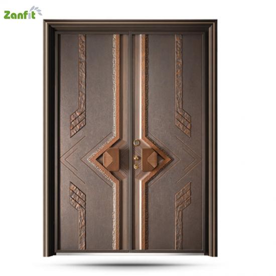 elegant cast aluminum bullet proof door